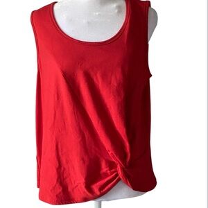 Cabi red women’s size M top style 5757